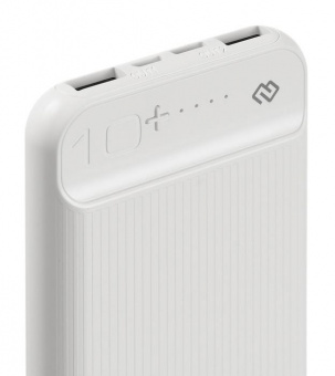 Мобильный аккумулятор Digma DG-10000-3U 10000mAh 3A белый (DG-10000-3U-WT) от магазина РЭССИ