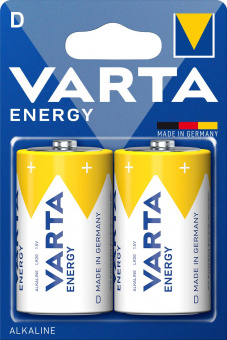 Батарея Varta Energy LR20 D (2шт) блистер от магазина РЭССИ