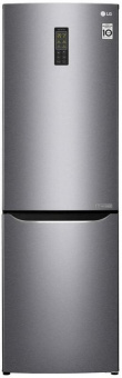 Холодильник LG GA-B379SLUL серебристый (двухкамерный) от магазина РЭССИ