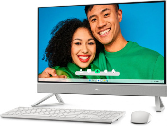 Моноблок Dell Inspiron 7730 27" Full HD i5 1334U (1.3) 16Gb SSD512Gb Iris Xe CR Windows 11 Professional GbitEth WiFi BT клавиатура мышь Cam серебристый 1920x1080 от магазина РЭССИ