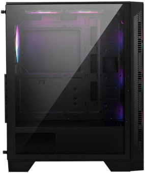 Корпус MSI MAG Forge 120A черный без БП ATX 2x120mm 2xUSB3.0 audio bott PSU от магазина РЭССИ