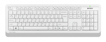 Клавиатура + мышь A4Tech Fstyler FG1010 клав:белый/серый мышь:белый/серый USB беспроводная Multimedia от магазина РЭССИ
