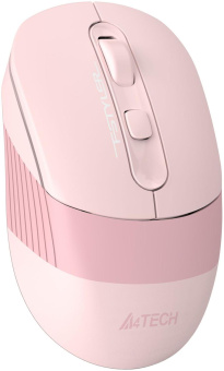 Мышь A4Tech Fstyler FB10CS розовый оптическая (2000dpi) silent беспроводная BT/Radio USB (4but) от магазина РЭССИ