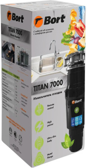 Измельчитель Bort Titan 7000 780Вт черный от магазина РЭССИ