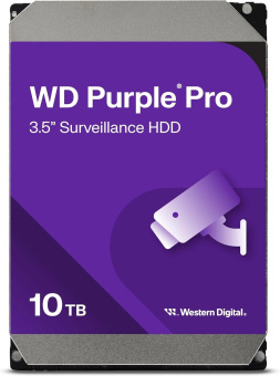 Жесткий диск WD SATA-III 10TB WD102PURP Surveillance Purple Pro (7200rpm) 256Mb 3.5" от магазина РЭССИ