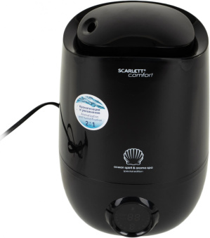 Увлажнитель воздуха Scarlett SC-AH986E10 23Вт (ультразвуковой) черный от магазина РЭССИ