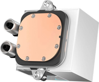 Система водяного охлаждения PcCooler DS360 WH Soc-AM5/AM4/1200/1700/1851 белый 4-pin Al LCD 300W Ret (DS360-WHNWXX-GL) от магазина РЭССИ