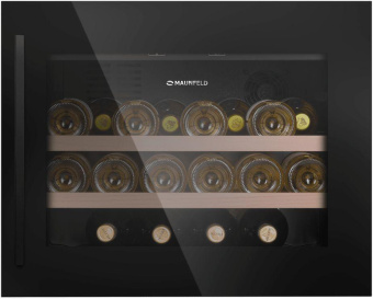 Винный шкаф Maunfeld MBWC-62S28 1-нокамерн. черный стекло (КА-00018704) от магазина РЭССИ