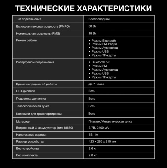 Минисистема Hyundai H-MC1292 черный 18Вт FM USB BT micro SD от магазина РЭССИ
