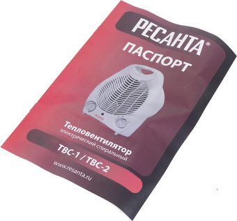 Тепловентилятор Ресанта ТВС-1 2000Вт белый от магазина РЭССИ