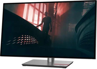 Монитор Lenovo 27" ThinkVision P27q-30 черный IPS LED 4ms 16:9 HDMI матовая HAS Piv 1000:1 350cd 178гр/178гр 2560x1440 60Hz DP Quad 2K (1440p) USB 6.8кг от магазина РЭССИ