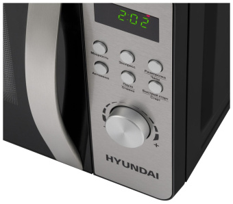 Микроволновая Печь Hyundai HYM-D2074 20л. 700Вт черный/серебристый от магазина РЭССИ