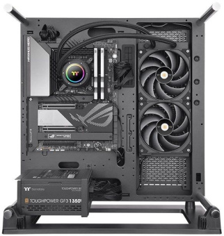 Система водяного охлаждения Thermaltake Toughliquid 280 Ex Pro ARGB Soc-AM5/AM4/1151/1200/1700 черный 4-pin 31.6dB Al+Cu Ret (CL-W419-PL00BL-A) от магазина РЭССИ