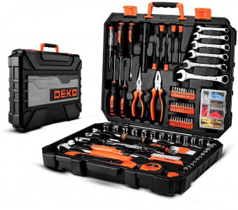Набор инструментов Deko DKMT208 208 предметов (жесткий кейс) от магазина РЭССИ