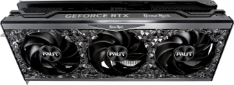 Видеокарта Palit PCI-E 4.0 PA-RTX4090 GAMEROCK OMNIBLACK NVIDIA GeForce RTX 4090 24Gb 384bit GDDR6X 2235/21000 HDMIx1 DPx3 HDCP Ret от магазина РЭССИ