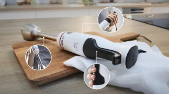 Блендер погружной Bosch MSM4W421 800Вт белый от магазина РЭССИ