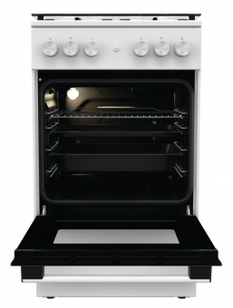 Плита Газовая Gorenje GGI5A21WH белый (стеклянная крышка) реш.сталь от магазина РЭССИ