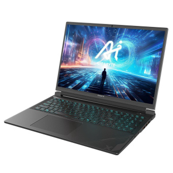Ноутбук Gigabyte G6X Core i7 13650HX 16Gb SSD512Gb NVIDIA GeForce RTX4050 6Gb 16" IPS FHD+ (1920x1200) Free DOS grey WiFi BT Cam (9MG-42KZ853SD) от магазина РЭССИ