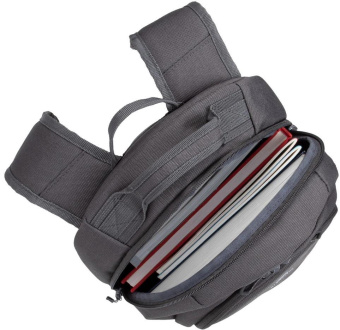 Рюкзак для ноутбука 14" Riva 5432 серый полиэстер женский дизайн от магазина РЭССИ