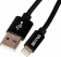 Кабель USB (m)-Lightning (m) 3м черный от магазина РЭССИ