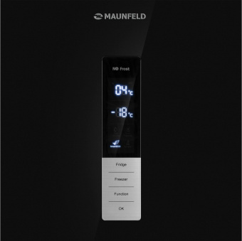 Холодильник Maunfeld MFF200NFBE черный (двухкамерный) от магазина РЭССИ