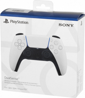 Геймпад Беспроводной PlayStation DualSense белый для: PlayStation 5 (CFI-ZCT1W) от магазина РЭССИ