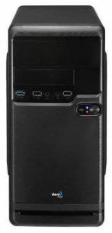 Корпус Aerocool Qs-182 черный без БП mATX 2x120mm 2xUSB2.0 1xUSB3.0 audio от магазина РЭССИ