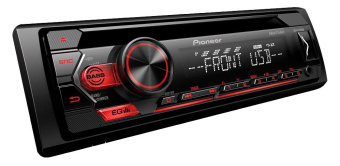 Автомагнитола CD Pioneer DEH-S1250UB 1DIN 4x50Вт от магазина РЭССИ