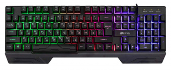 Клавиатура Оклик 709G черный USB LED (1788144) от магазина РЭССИ