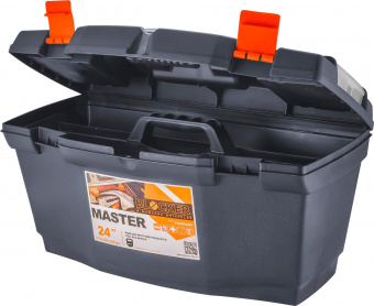 Ящик для инстр. Blocker Master 1отд. серый/оранжевый (BR6006СРСВЦОР) от магазина РЭССИ