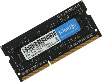 Память DDR3L 4Gb 1600MHz Kimtigo KMTS4G8581600 RTL PC3L-12800 CL11 SO-DIMM 204-pin 1.35В single rank Ret от магазина РЭССИ