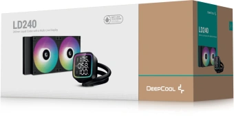 Система водяного охлаждения Deepcool LD240 ARGB Soc-AM5/AM4/1151/1200/1700 черный 4-pin 38.71dB Al 1476gr Ret (R-LD240-BKDMMN-G-1) от магазина РЭССИ