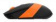 Картинка Мышь A4Tech Fstyler FG10 черный/оранжевый оптическая (2000dpi) беспроводная USB (4but) от магазина РЭССИ Мышь A4Tech Fstyler FG10 черный/оранжевый оптическая (2000dpi) беспроводная USB (4but) от магазина РЭССИ