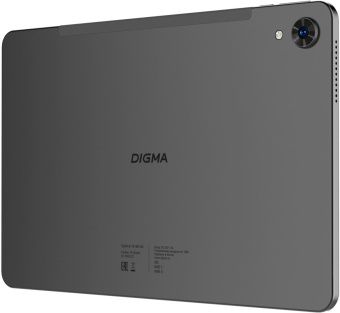 Планшет Digma Optima 1416D 4G T606 (1.6) 8C RAM4Gb ROM64Gb 10.1" In-Cell 1280x800 4G 2Sim Android 13 темно-серый 8Mpix 5Mpix BT WiFi microSD 1Tb 6000mAh от магазина РЭССИ