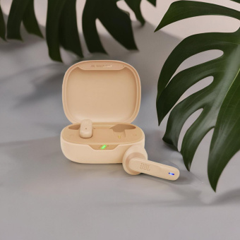 Наушники вкладыши JBL Wave Flex TWS бежевый беспроводные bluetooth в ушной раковине (JBLWFLEXBEG) от магазина РЭССИ