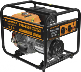 Генератор Carver PPG-6500 Builder 5.5кВт от магазина РЭССИ