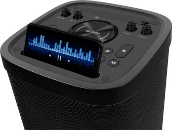 Колонка порт. Sven АС PS-930 черный 150W 1.0 BT/3.5Jack 7200mAh (SV-022402) от магазина РЭССИ