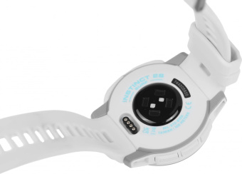 Смарт-часы Garmin Instinct 2s Solar 40мм 1.2" AMOLED корп.черный/белый рем.белый (010-02564-03) от магазина РЭССИ