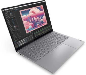 Ноутбук Lenovo Yoga Pro 7 14AHP9 Ryzen 7 8845HS 16Gb SSD1Tb AMD Radeon 780M 14.5" IPS 3K (3072x1920) Windows 11 Home grey WiFi BT Cam (83E3001PRU) от магазина РЭССИ