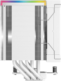 Устройство охлаждения(кулер) Deepcool AK500 Digital Soc-AM5/AM4/1151/1200/1700 белый 4-pin 25.9-28dB Al+Cu 240W 1291gr Ret (R-AK500-WHADMN-G) от магазина РЭССИ