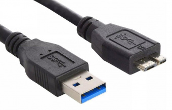 Кабель Buro MK30-AM-1.5 micro USB 3.0 B (m) USB A(m) 1.5м черный от магазина РЭССИ