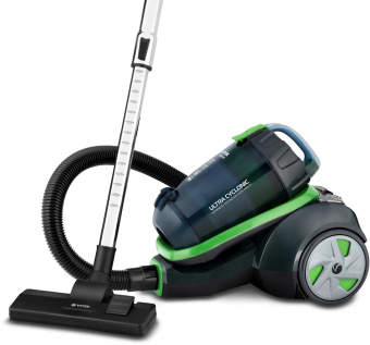 Пылесос Vitek VT-8130 BK 2200Вт черный/зеленый от магазина РЭССИ