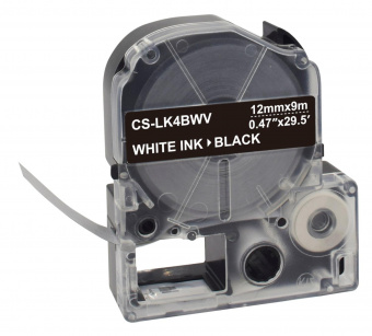 Картридж ленточный Cactus CS-LK4BWV черный для Epson LW300/LW400/LW700/LW600P/LW1000P/K400/Z700/Z900 от магазина РЭССИ