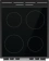 Картинка Плита Электрическая Gorenje GEC5C41SG серый стеклокерамика (без крышки) от магазина РЭССИ Плита Электрическая Gorenje GEC5C41SG серый стеклокерамика (без крышки) от магазина РЭССИ