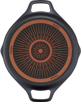 Кастрюля Tefal Delicio E2327274 4.8л. d=28см (с крышкой) черный (2100123567) от магазина РЭССИ