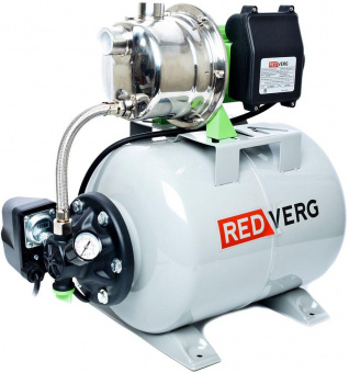 Насосная станция напорный RedVerg RD-SPS80/24L 800Вт 3000л/час от магазина РЭССИ
