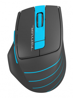 Мышь A4Tech Fstyler FG30S серый/синий оптическая (2000dpi) silent беспроводная USB (5but) от магазина РЭССИ