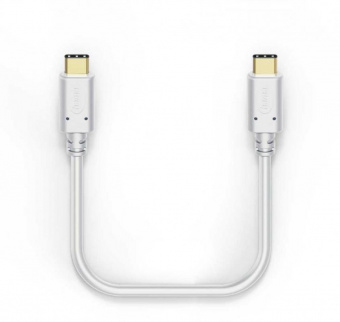 Кабель Hama 183332 USB Type-C (m)-USB Type-C (m) 0.2м серебристый от магазина РЭССИ