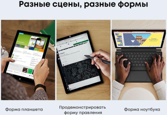 Планшет Chuwi Ubook X Core i5 10210Y (1.0) 4C RAM12Gb ROM512Gb 12" IPS 2160x1440 Windows 11 Home серый 5Mpix 2Mpix BT WiFi Touch microSD 128Gb mHDMI 5000mAh от магазина РЭССИ