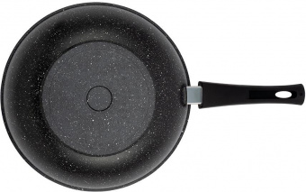 Сковорода ВОК (WOK) Starwind Chef Induction SW-CHI4028W круглая 28см покрытие: Pfluon ручка съемная (с крышкой) черный от магазина РЭССИ